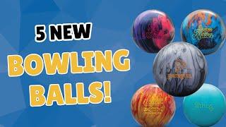 THE PARAGON IS BACK! 5 NEW Brands of Brunswick Bowling Balls Announced!
