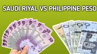 Saudi Riyal to Philippine Peso | Philippines peso