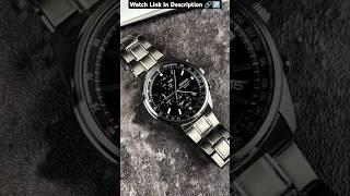 Seiko Chronograph Minimalist Luxurious Elegant Men's Watch #elegantwatches #luxurywatchesformen
