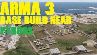 arma 3 Military Base SpeedBuild near Pyrgos