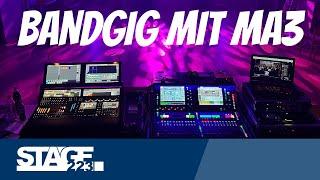 Bandgig mit grandMA 3 Light | Meine ersten Praxiserfahrungen mit dem Lichtpult