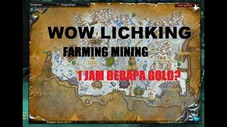 WOW LICHKING Farming mining MAP DRAGONBLIGHT cobalt ore 1jam brp gold?