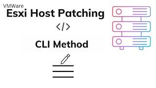 ESXI Host Patching CLI Method Step by Step