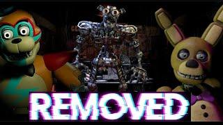 REMOVED and Unused Five Nights At Freddy’s content 3