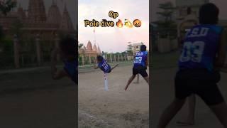 Kho Kho Nice Sky Pole Dive // watch for end pole dive //kho kho skills 2025//#khokhogame #nvs
