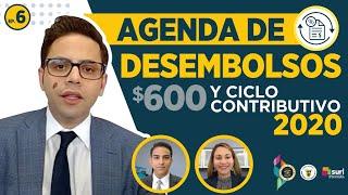 E.6 | Conéctate con Hacienda | Actualización de los datos sobre los desembolsos de $600.