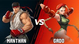 Manthan (Ryu) Vs Gado (Cammy) | Street Fighter 6 FT10!