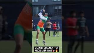 This pass was  #micdup #football #viralshorts #youth