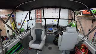 Deluxe upgraded seat option for the Starcraft Fishmaster 196