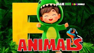  F is for FUN! Meet the F-Animals!  | ABC Phonics Song for Kids