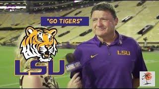 Ed Orgeron Saying "Go Tigers" | Compilation | Geaux Tigers!