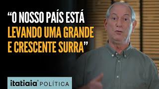 CIRO GOMES DISPARA CRÍTICAS A POLÍTICA ECONÔMICA DE LULA E COMENTA ALTA DO DÓLAR E FUGA DE CAPITAIS