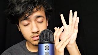 Fast ASMR Hand Sounds At 9999% Sensitivity