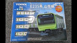 Tomix 90189 Series E235 Yamanote Line Basic Set unboxing. ベーシックセット SD E235系山手線 開梱する