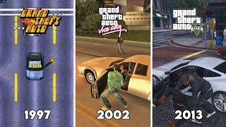 Stealing a Car in Every GTA Game ( 1997–2024 ) | Evolution of Grand Theft Auto