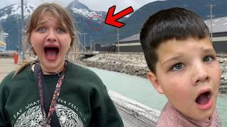 HAUNTED by THE ALASKAN BUSHMAN! SCARY URBAN LEGEND in ALASKA with AUBREY and CALEB!