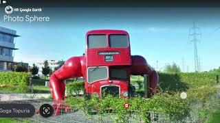 I Found the london booster buss on google maps and google earth  #maps #earth #hrgoogleearth