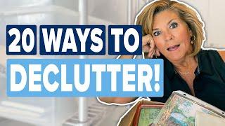 Quick and Easy Ways To Declutter your Life in Retirement!