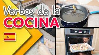 Verbos de la cocina en español