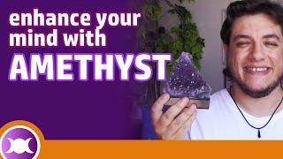 AMETHYST CRYSTAL / STONE BENEFITS - How to use it for meditating and more