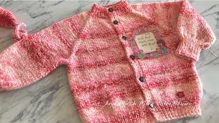 Latest Baby Cardigan Knitting Design 2025 For 6 To 7.5 Year || Cardigan Ki Bunai Kaise Karen?