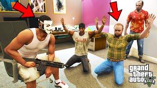 Franklin Mr. Anonymous Hacker Finally Found Lester In GTA 5 | SHINCHAN and CHOP