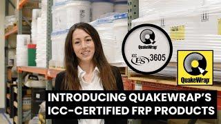 Introducing QuakeWrap’s ICC-Certified FRP Products