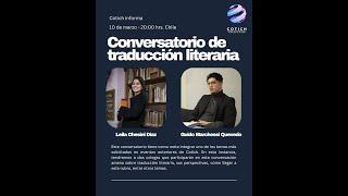 Charla traducción literaria