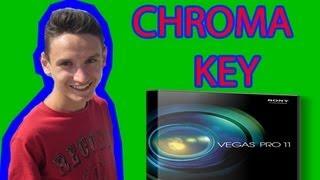 Урок в Sony Vegas Pro 11 - Chroma key