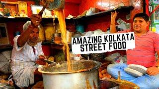 Indian Street Food KOLKATA | Street food fit for a KING in huge Kolkata market |Street food in India