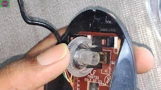 Try fixing mouse buttons, scroll wheel & analog volume control using WD-40