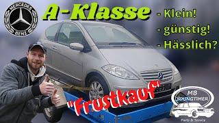 Hässlich, Rentnerauto? Klein, Sparsam! Mercedes A-Klasse | Sparsam von A nach B | MB Youngtimer