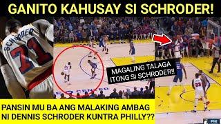 Ito ginawa ni Schroder vs Sixers! Grabe mautak maglaro beterano talaga! Basag depensa ng philly!