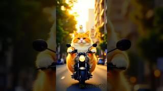 Cat & White Duck ki story #trending #viralvideo #cute #cat #funny #love #funny #love