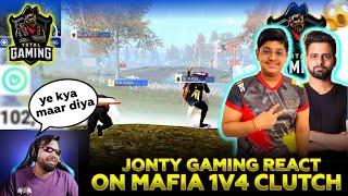 JONTY GAMING REACT ON TG MAFIA 1V4 ON LIVE  l LIDOMA ENDLESS SERIES CLUTCH BY MAFIA l TG ESPORTS 