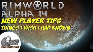 Rimworld Alpha 14 New Player Tips Tutorial | Manual Priorities, Crop Choices, Mood, Beauty, Drafting