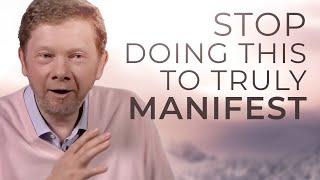 How to Manifest from the True Source of Abundance, with Eckhart Tolle