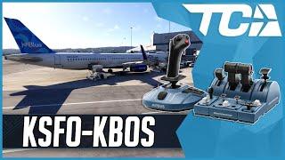 MSFS 2024 | Real World JetBlue OPS | Fenix A321 | Welcome Furst Officer Henry | TCA Airbus Captain