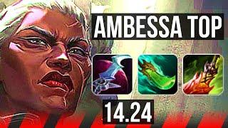 AMBESSA vs GRAVES (TOP) | KR Diamond | 14.24