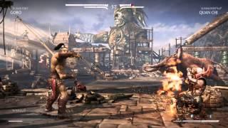 Mortal Kombat X - PS4 Gameplay - Goro
