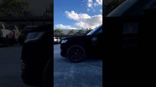 Range Rover wrapped in Black Velvet by Alex Vega at The Auto Firm