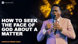 WHENEVER YOU BEGIN TO SEEK TO HEAR THE VOICE OF GOD IN PRAYER AVOID THIS || APOSTLE AROME OSAYI