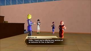 Android 18 and Krillin Classroom Meeting | Dragon Ball Xenoverse 2