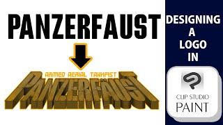 Designing a Logo in Clip Studio Paint - PanzerFaust