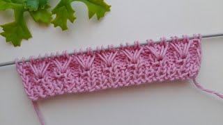 PERFECT ️ Unique Knitting Stitch! Easy and Beautiful Knitting Pattern