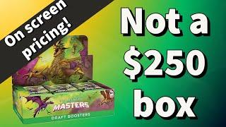 First look at Commander Masters | Draft Booster Box