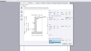 Retaining wall analysis and design (EN1992/EN1996/EN1997)