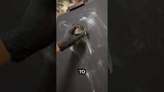 This guy makes this piece of art using a white powder only!