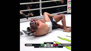 LIGHTNING-FAST  Ruslan Arslangereev submits BJJ black-belt Bismarck Gomes in just 54 seconds!