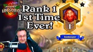  Rank 1 Hobbs 1st Time Ever! ~ Journey to Un'Goro ~ Hearthstone Heroes of Warcraft